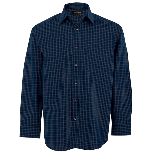 Mens Pioneer Check Lounge Long Sleeve