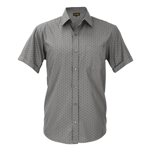 Mens Claremont Lounge Shirt Short Sleeve