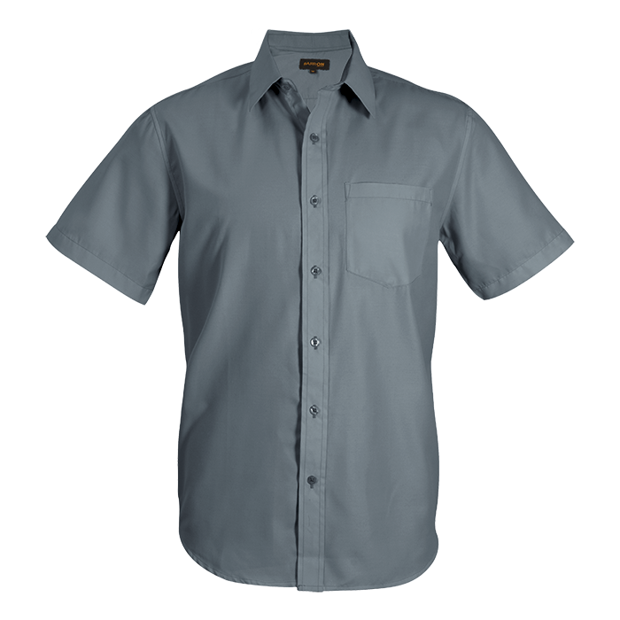 Mens Easy Care Lounge Shirt Short Sleeve