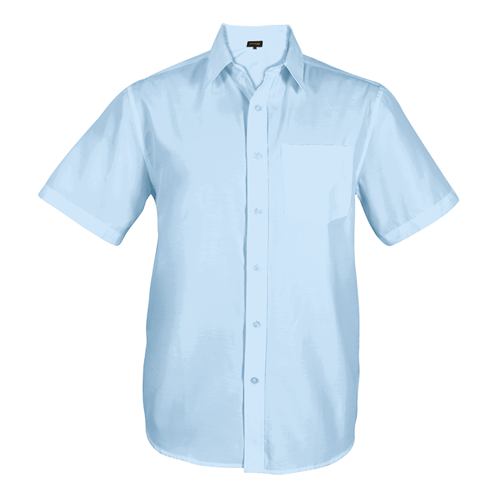 Mens Easy Care Lounge Shirt Short Sleeve