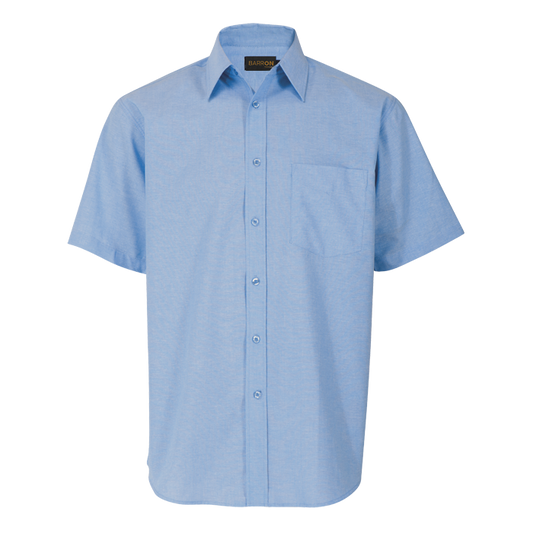 Mens Oxford Lounge Short Sleeve